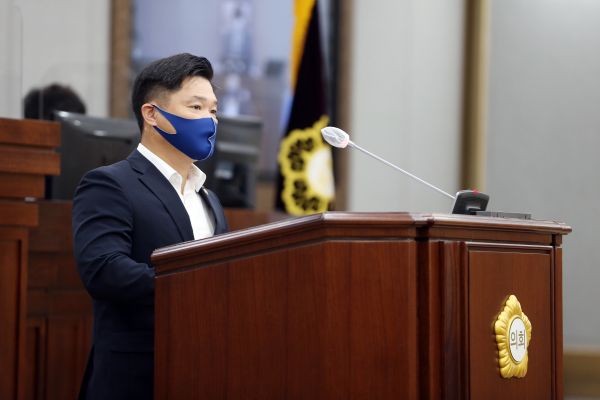 수원시의회 최찬민 의원, 제354회 임시회에서 5분 자유발언