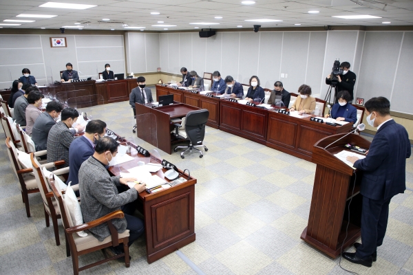 수원시의회 예결특위, 2021년도 제1회 추가경정예산안 심사 돌입