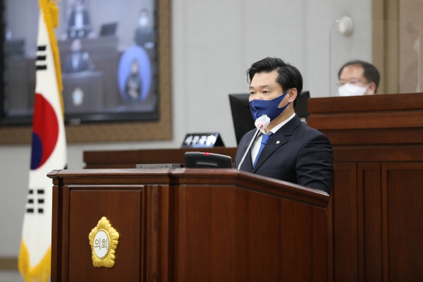 수원시의회, 만장일치로‘미얀마 군부 쿠데타 규탄 결의안’ 채택