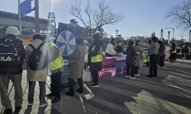 안산시,‘여성폭력 추방 주간’민·관·경 합동 폭력 예방 캠페인 마쳐