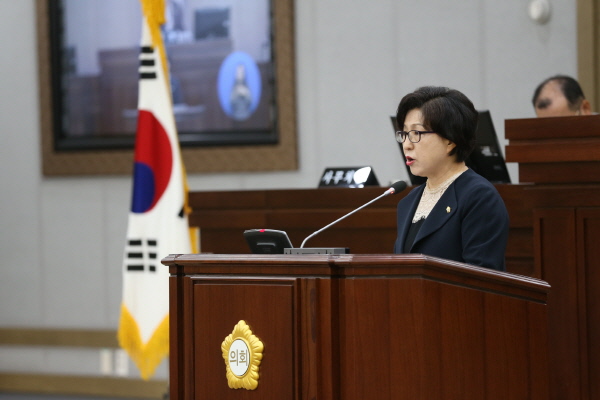 이혜련 의원 제346회 임시회 본회의에서 5분 자유발언