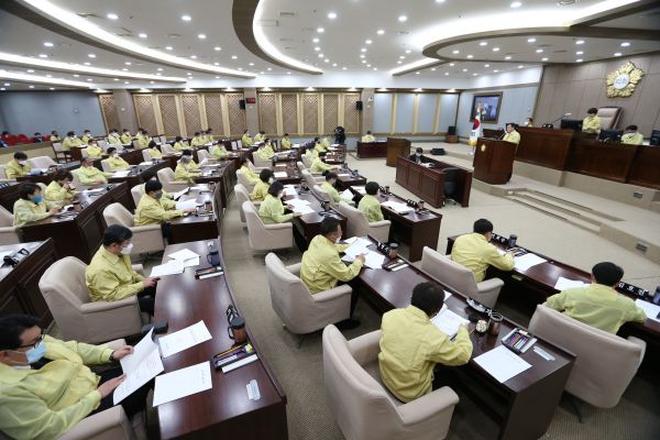 수원시의회, 제350회 임시회 열고 재난기본소득 지급 관련 조례안 등 통과