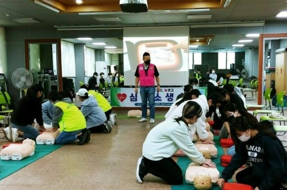 안양시 부흥동, 청소년 응급처치 교육 실시