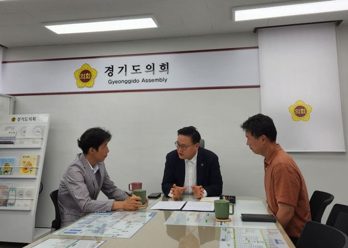 경기도의회 김정영 의원, “ 녹양사거리 일원 상습침수도로 개선사업 업무보고 ”