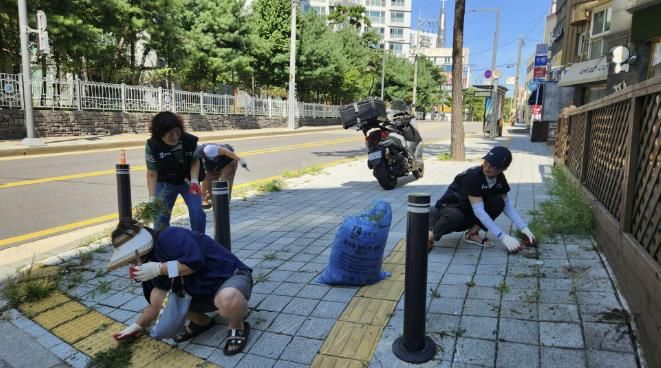 수원시 장안구 송죽동 통장협의회, ‘맑은 동네 만들기’ 환경 정비 추진