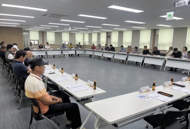 여주시 가남읍 이장협의회 9월 1차 회의 개최