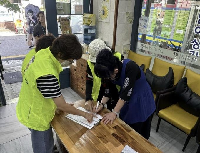 수원시 장안구 정자1동 주민자치회, 마을리빙랩 만족도조사 실시