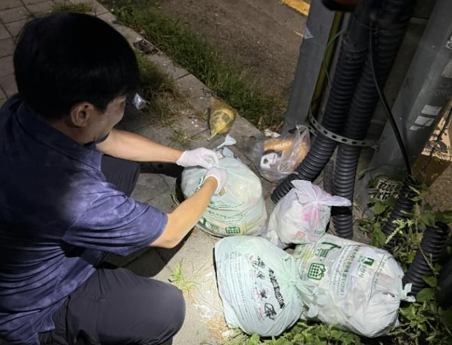 수원시 영통구, 쓰레기 무단투기 야간단속 실시