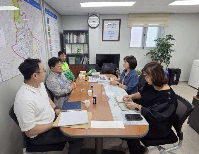 수원시 팔달구 매교동, 생활폐기물 수거업체와 간담회 개최