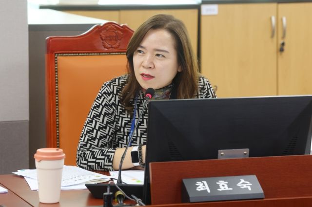 최효숙 의원(더불어민주당, 비례)