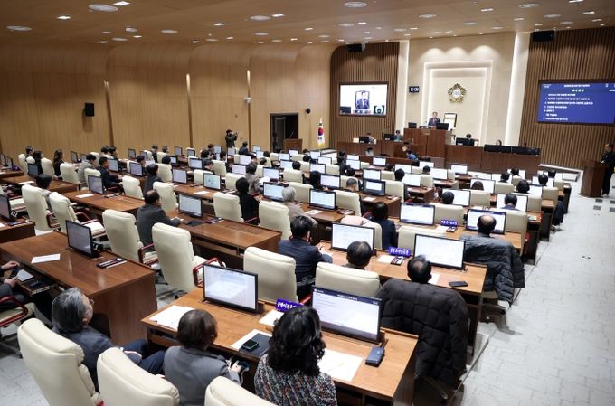 수원특례시의회, 제398회 임시회 개회